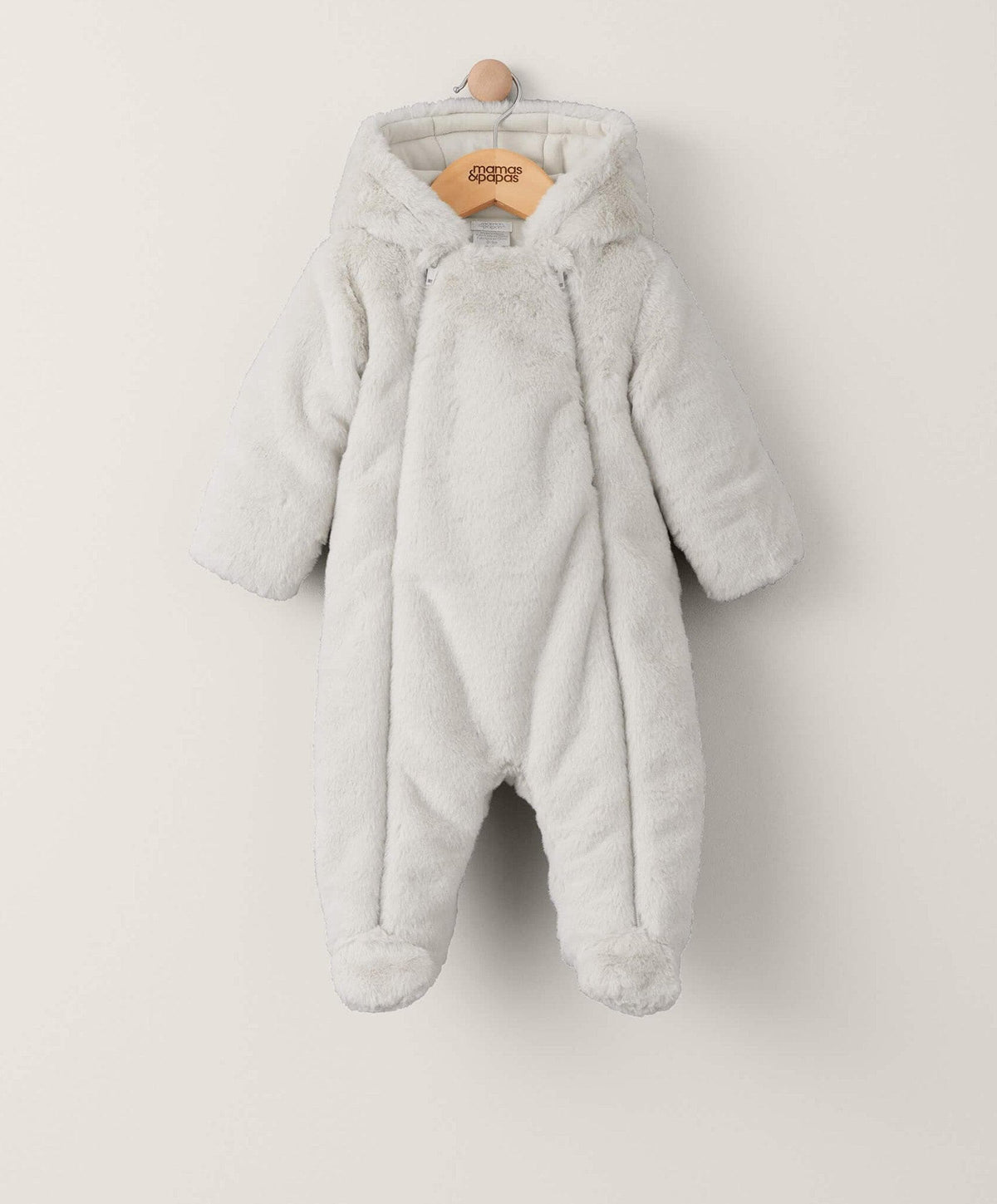 Baby cheap fur pramsuit