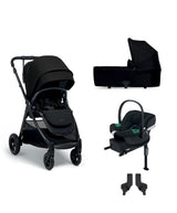 Mamas & Papas Pushchairs Flip XT³ Pushchair & Carrycot Bundle with Cybex Aton B2 i-Size Car Seat – Ink