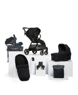 Mamas & Papas Pushchairs Flip XT³ Pushchair Complete Bundle with Cybex Aton B2 Car Seat & Base (7 Pieces) - Ink