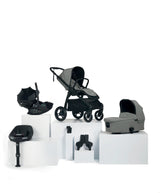 Mamas & Papas Pushchairs Ocarro Pushchair Bundle with Cybex Cloud G i-Size Rotating Baby Car Seat (6 Pieces) - Flint Grey