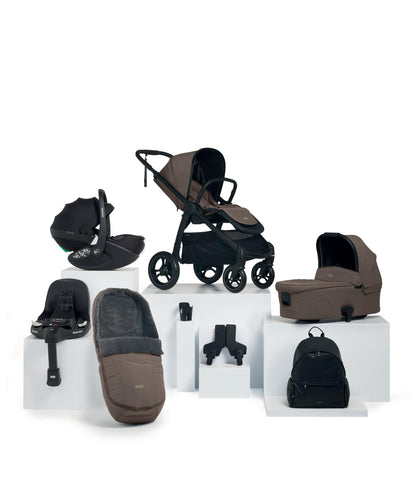 Mamas & Papas Pushchairs Ocarro Pushchair Bundle with Maxi-Cosi Pebble 360 Pro² (8 Piece) - Café