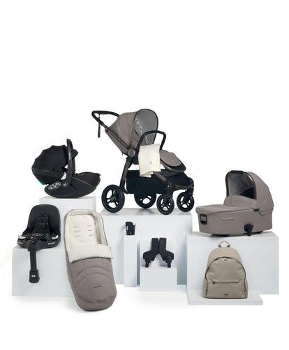 Mamas & Papas Pushchairs Ocarro Pushchair Bundle with Maxi-Cosi Pebble 360 Pro² & Base (9 Piece) – Studio