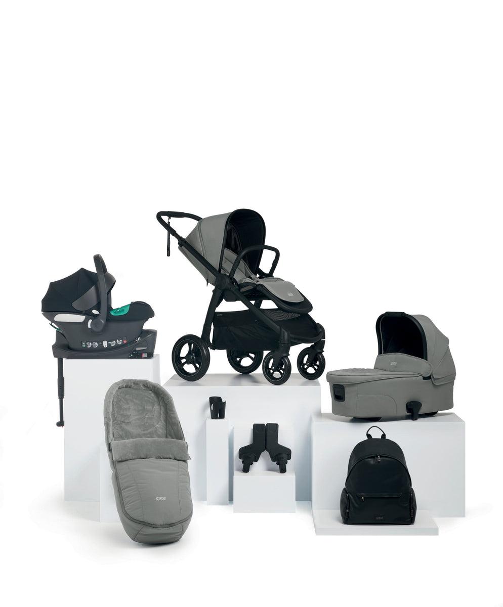 Ocarro Pushchair Complete Bundle With Cybex Aton B2 Car Seat & Base (7 ...