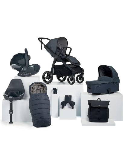 Mamas & Papas Pushchairs Ocarro Pushchair Complete Bundle with Cybex Cloud T Car Seat & Base (8 Pieces) - Transcend