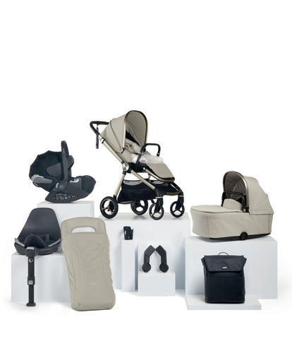 Mamas & Papas Pushchairs Vardo Pushchair Bundle with Cybex Cloud T (9 Pieces) - Shell