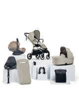 Mamas & Papas Pushchairs Vardo Pushchair Bundle with Cybex Cloud TCar Seat (9 Pieces) - Shell/Cosy Beige