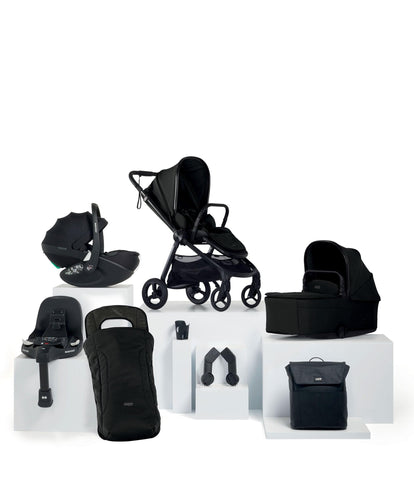 Mamas & Papas Pushchairs Vardo Pushchair Bundle with Maxi-Cosi Pebble 360 Pro² Car Seat (8 Pieces) - Noir