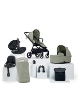 Mamas & Papas Pushchairs Vardo Pushchair Bundle with Maxi-Cosi Pebble 360 Pro² Car Seat (8 Pieces) - Sage