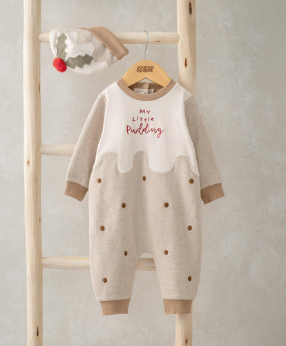 Mamas & Papas Pyjamas & Nightwear Little Pudding Romper & Hat