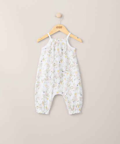 Mamas & Papas Rompers Floral Oversized Romper