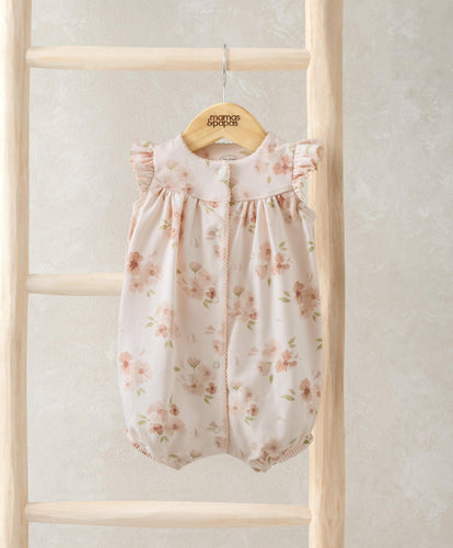 Mamas & Papas Rompers Floral Shortie Romper