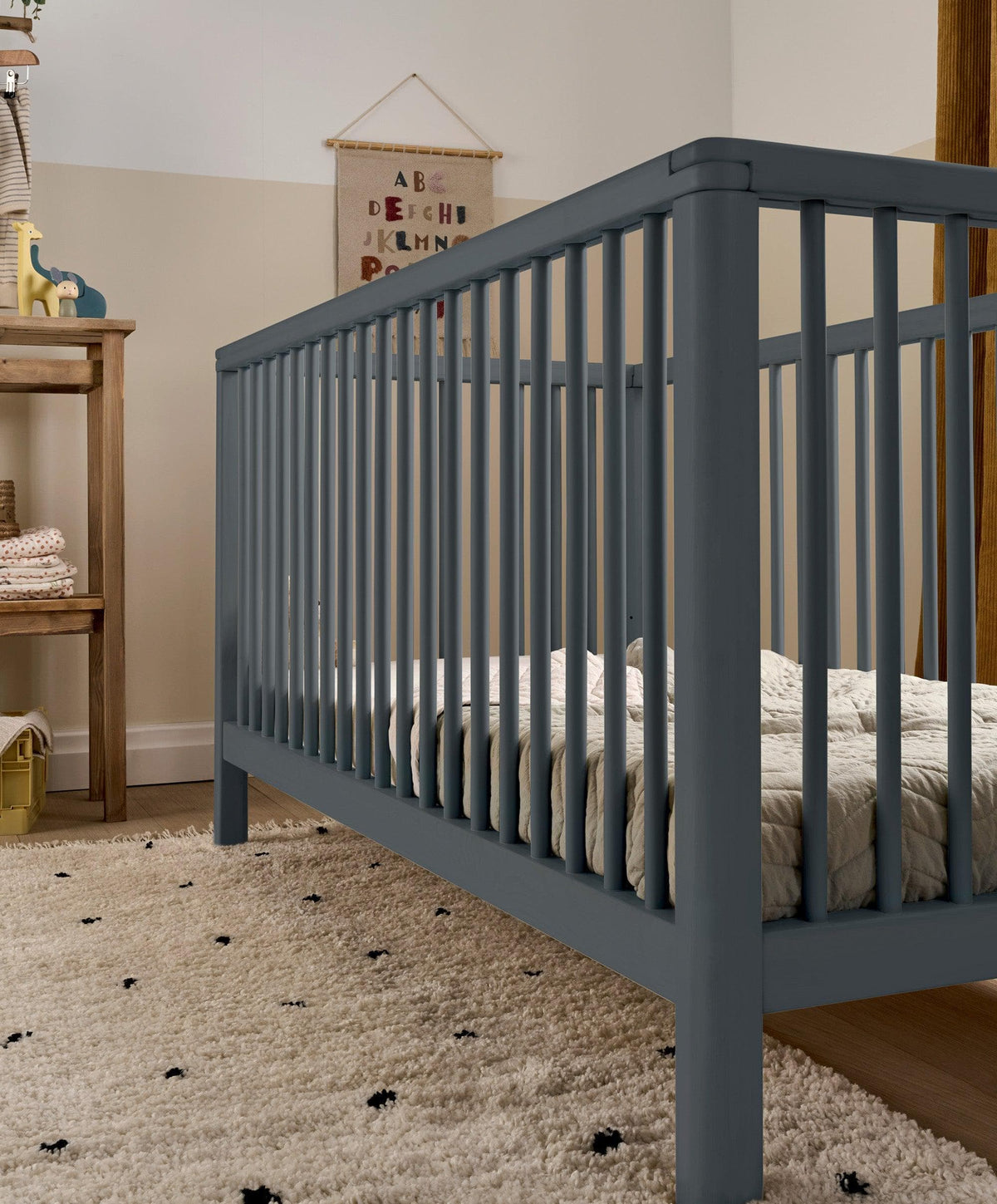 Solo Cotbed 4 Piece Starter Bundle Slate Mamas Papas UK