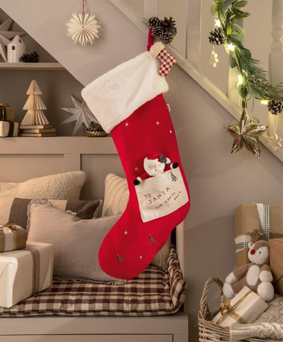 Mamas & Papas Stockings Large Santa Stocking - 2024