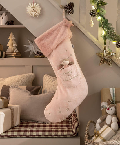 Mamas & Papas Stockings Large Stocking – Bella Pink 2024