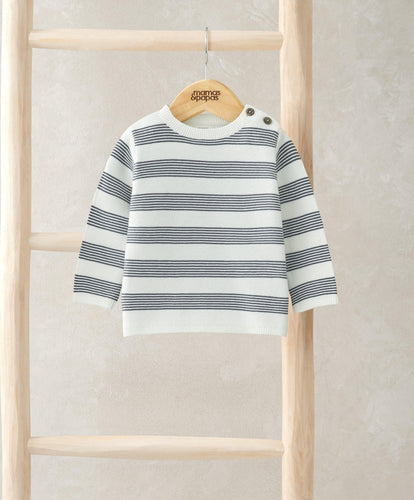 Mamas & Papas Stripe Knit Jumper