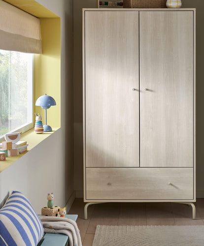 Mamas & Papas Wardrobes Kinlay Wardrobe - Parchment