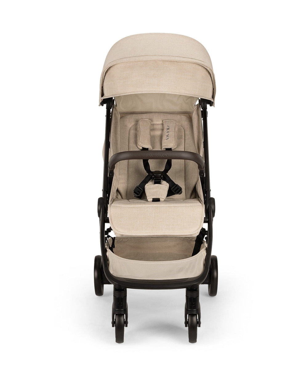 Nuna TRVL Pushchair with Travel Bag & Rain Cover - Biscotti – Mamas ...