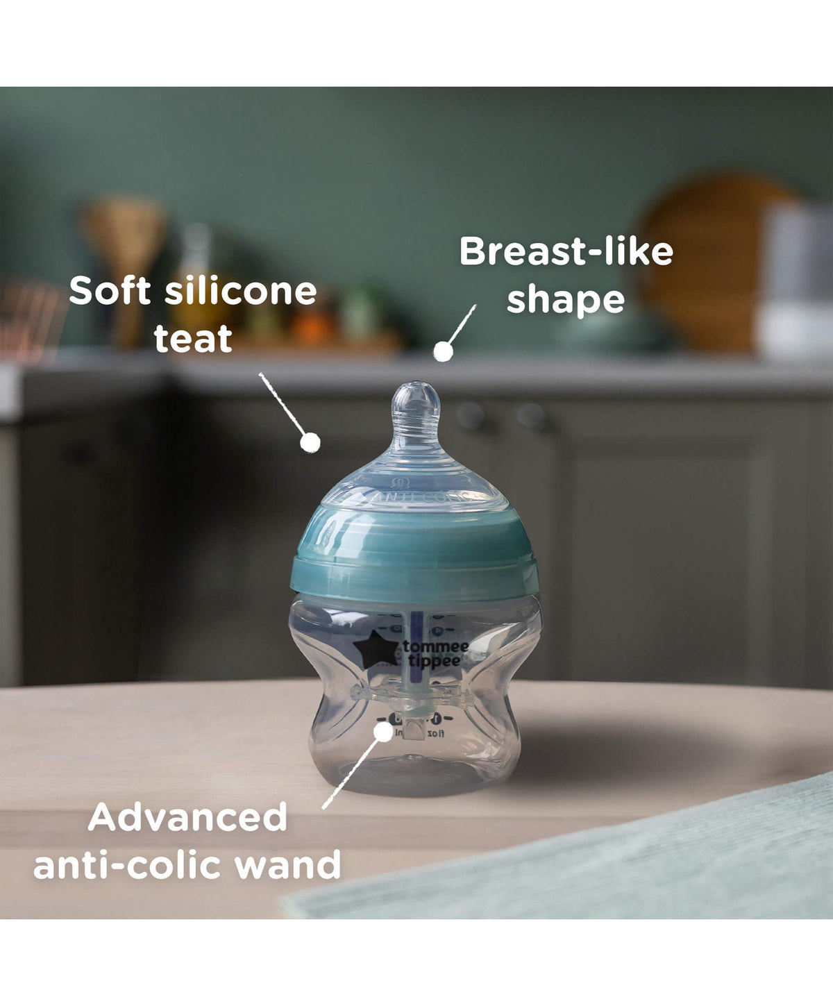 The Flexy Silicone Baby Bottle - BPA-Free, Anti-Colic, Easy to