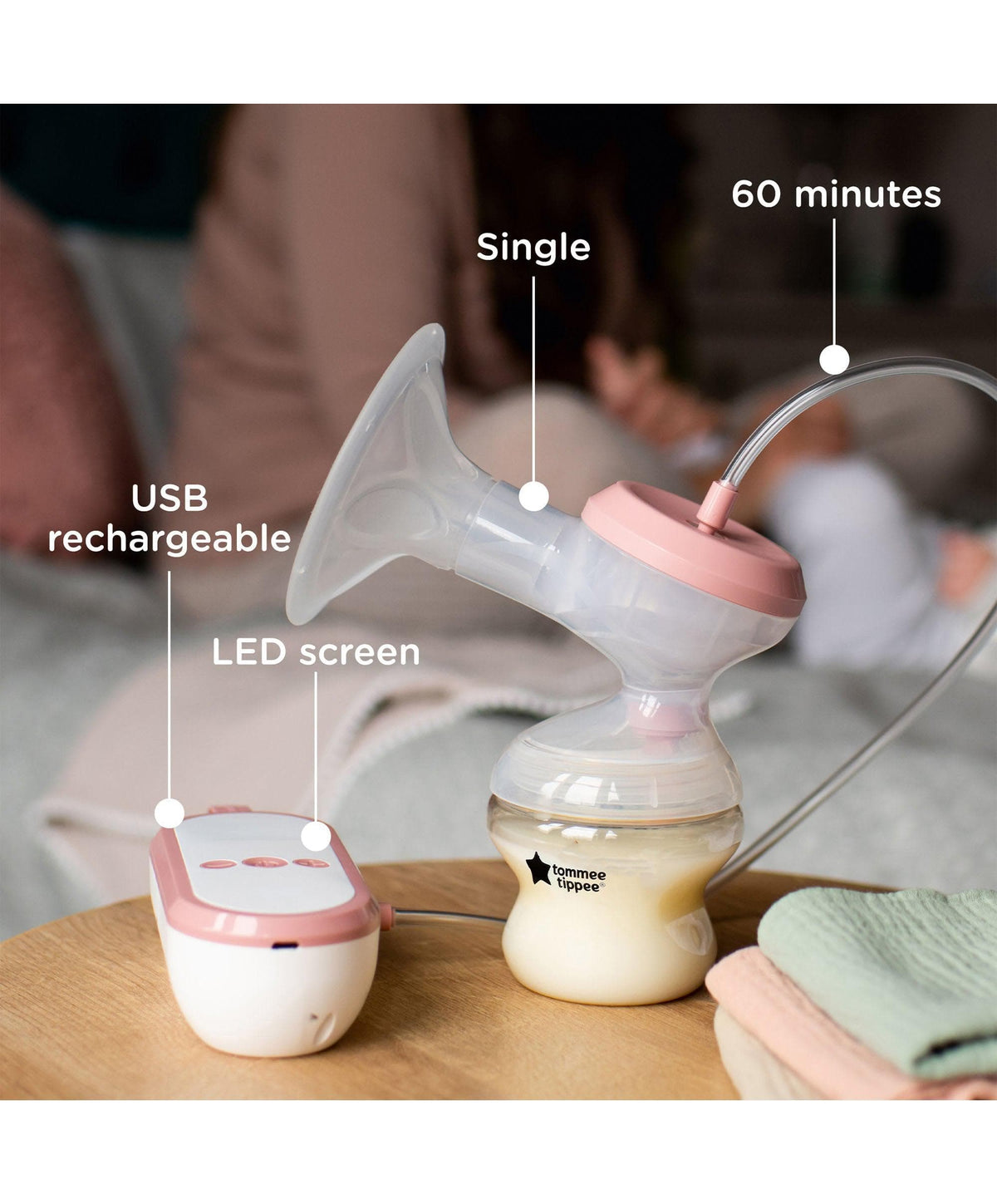 Tommee Tippee Closer to Nature electric breast pump - Breast pumps