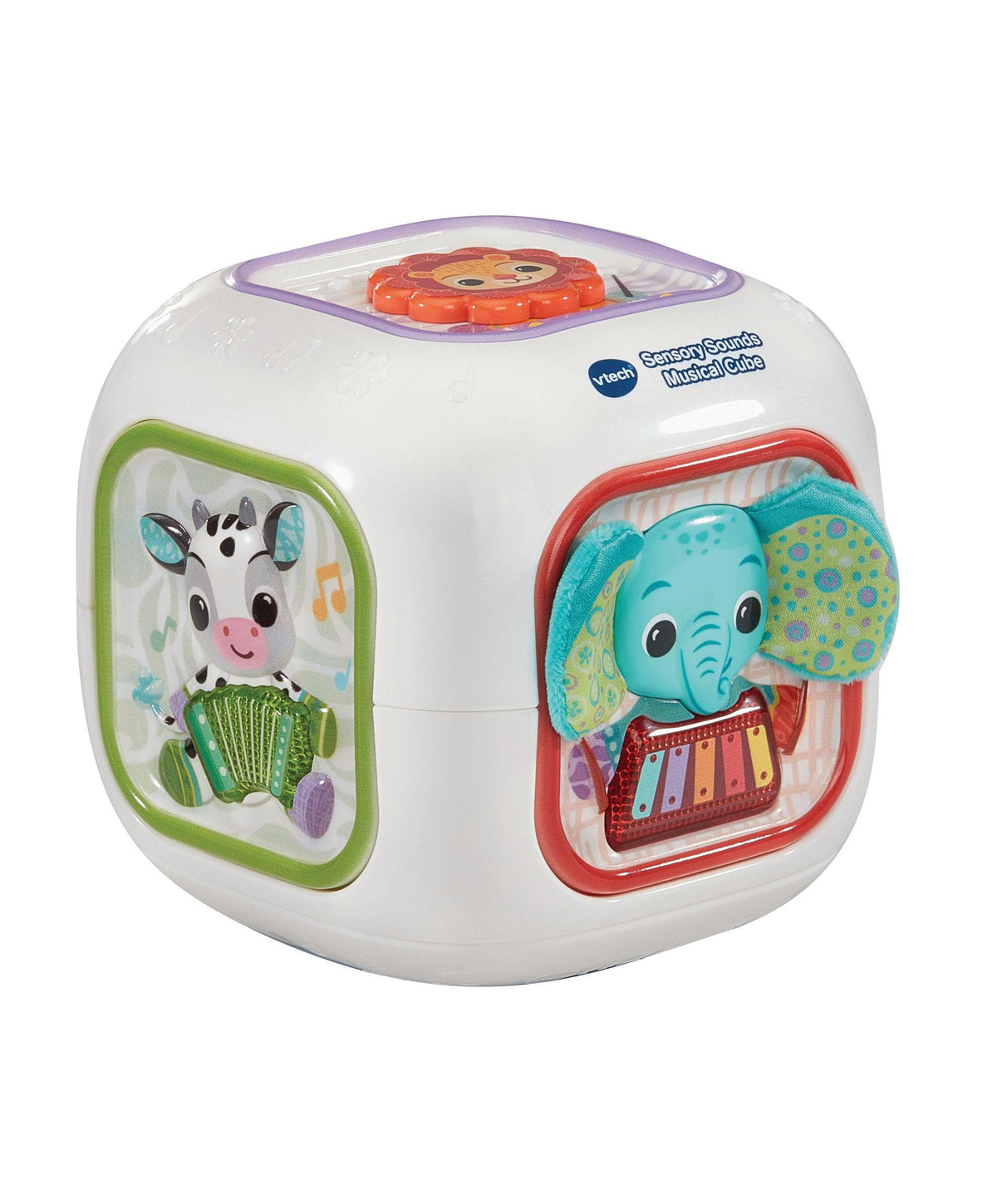 VTech Sensory Sounds Musical Cube – Mamas & Papas UK