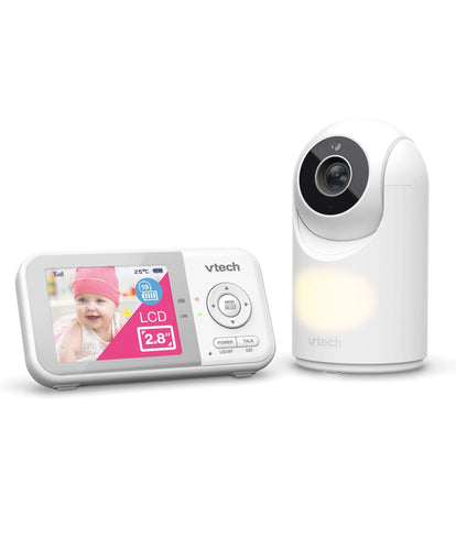 VTech VTech VM3263 2.8” Video Monitor with Night Light in White