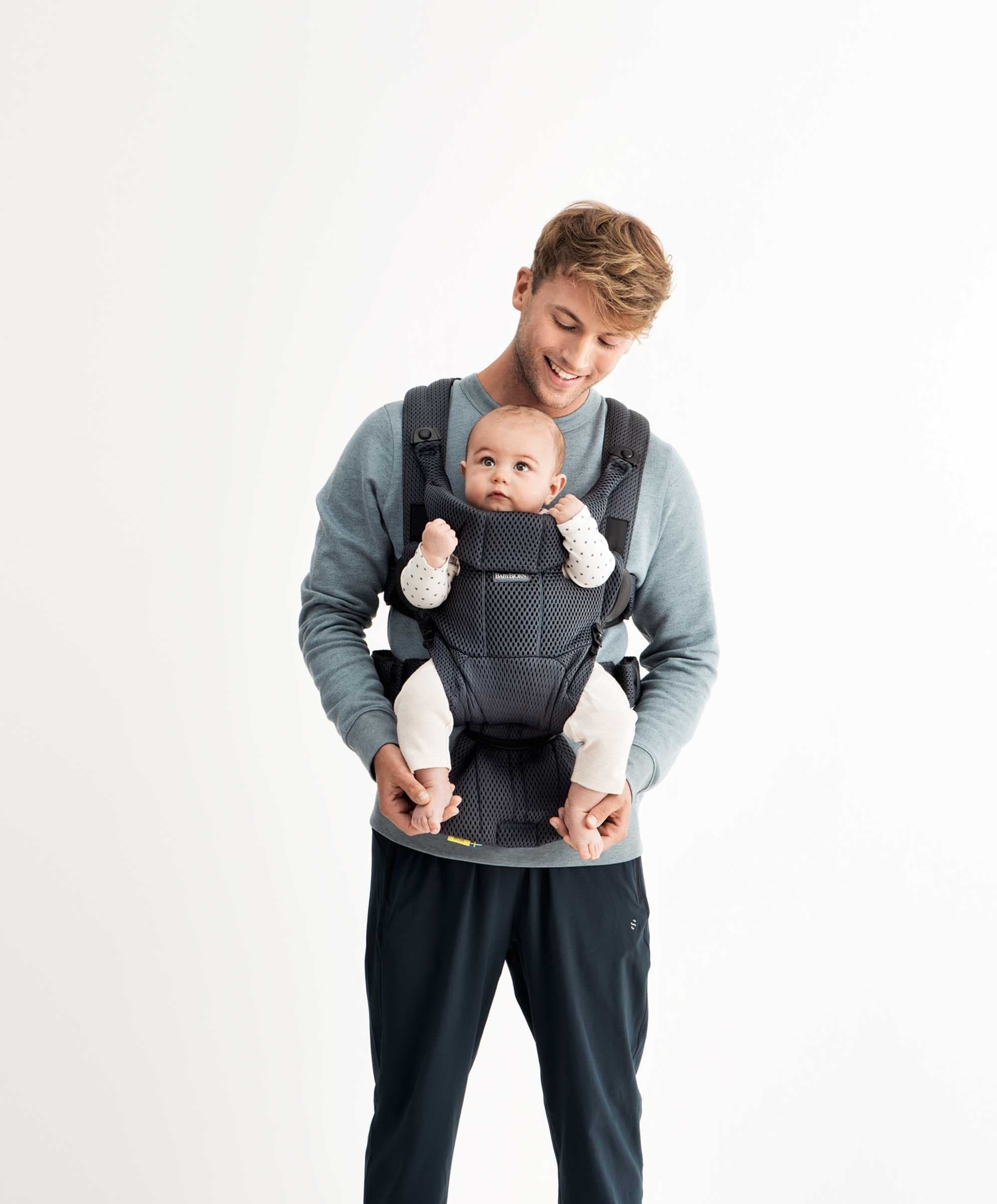 Babybjorn Move Mesh Carrier Anthracite  Pushchairs & Prams – Mamas & Papas  UK