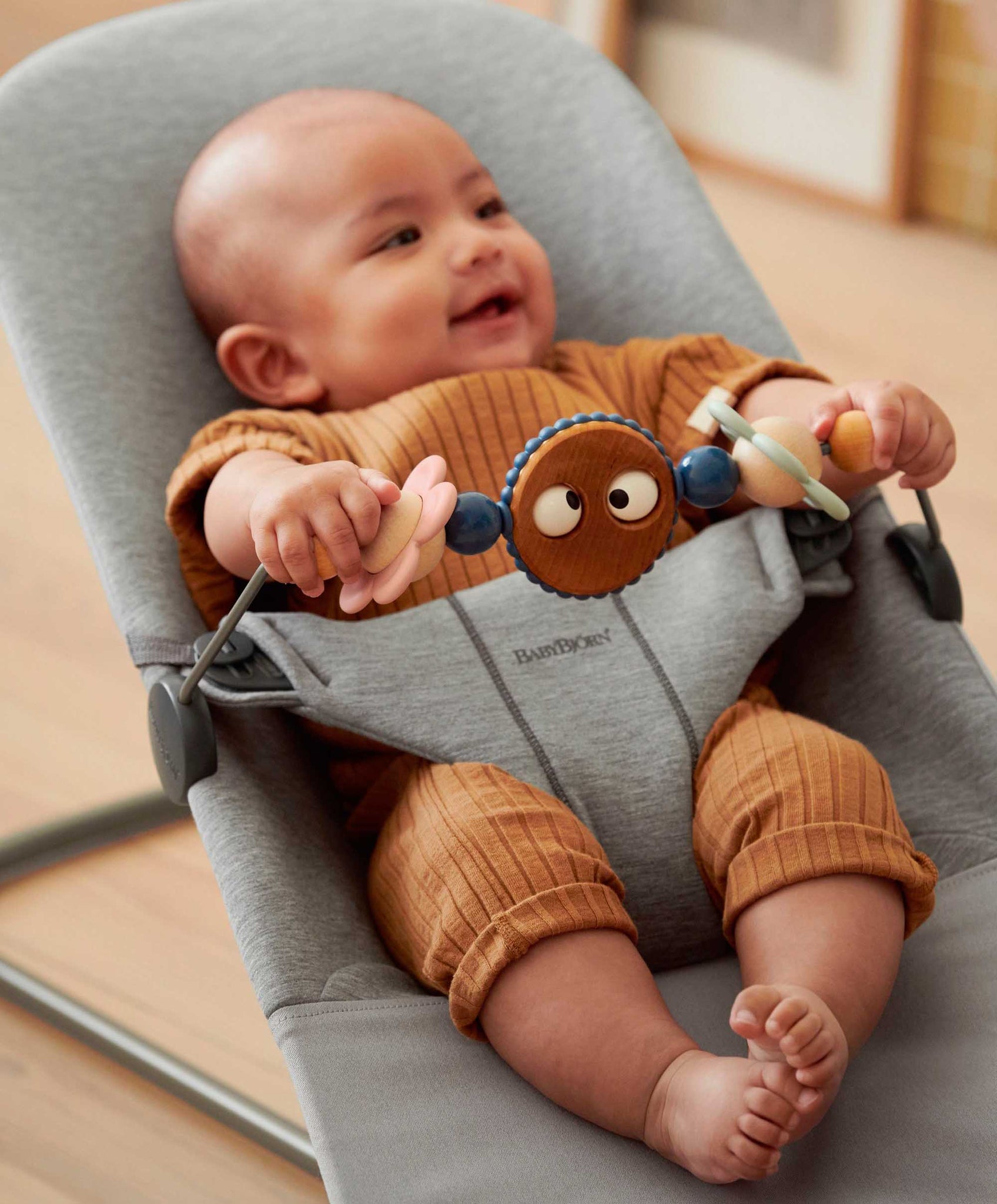 Babybjorn bouncer soft toy sale