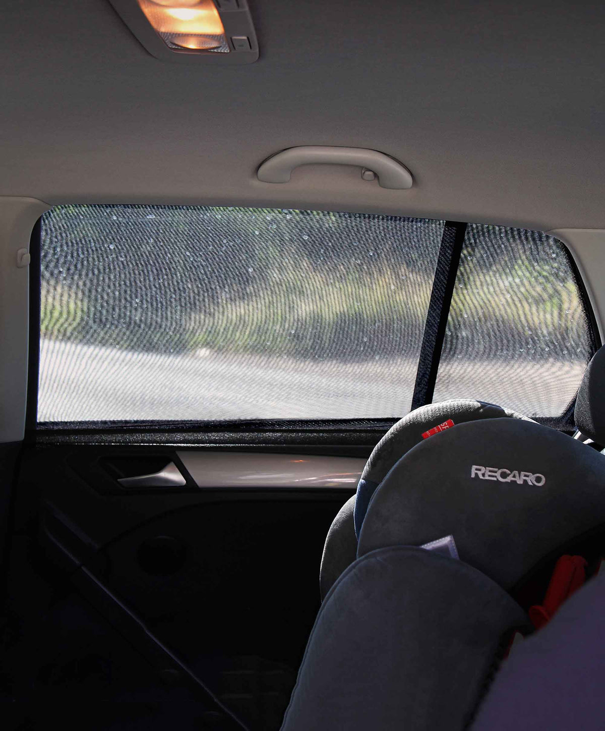 Sprucely Car Essentials Starter Kit (Mirror, Car Seat Protector, Sun  Shades) - Black