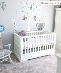 Oxford Baby Cot Bed - Pure White