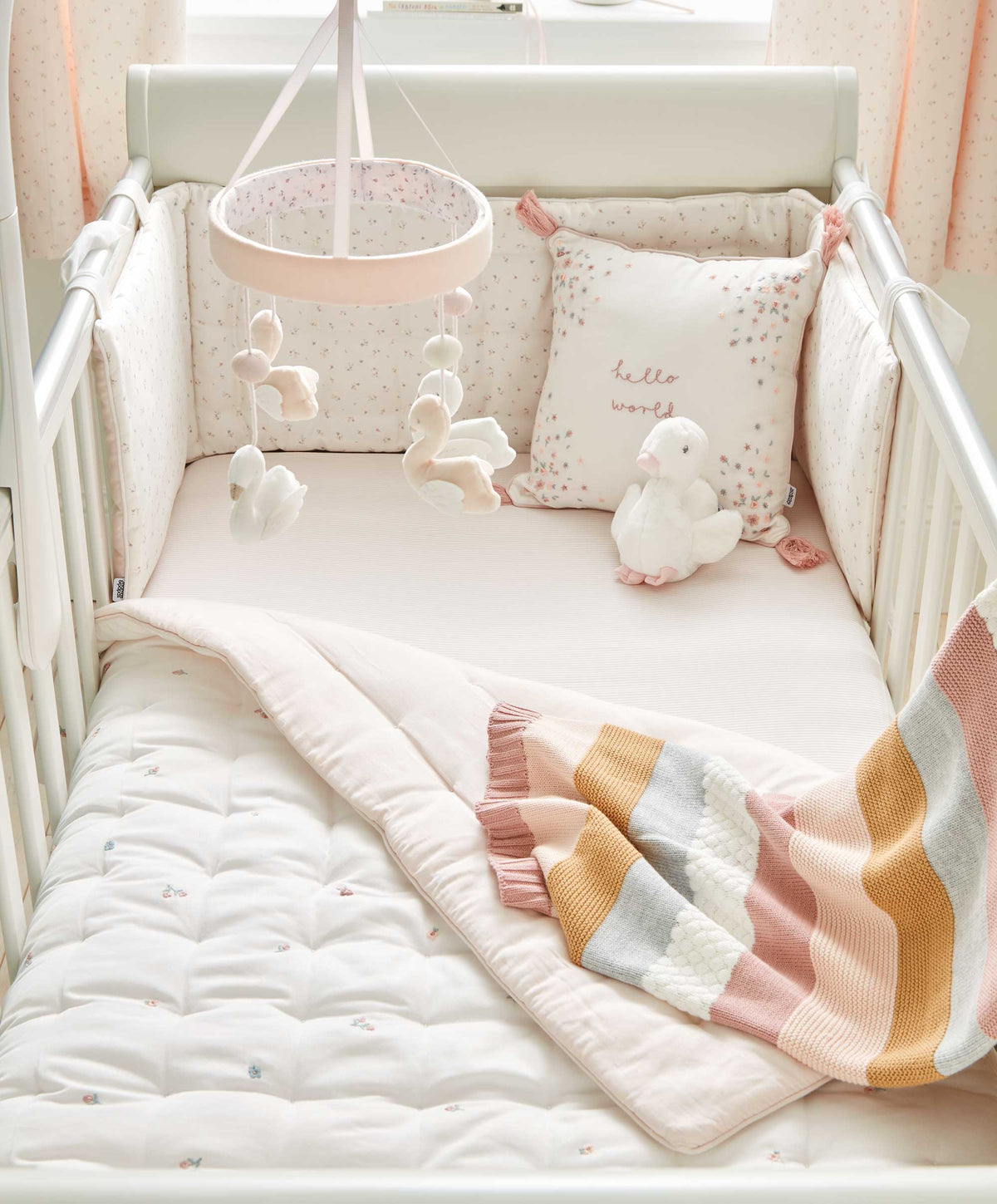 Baby cushion for sales cot