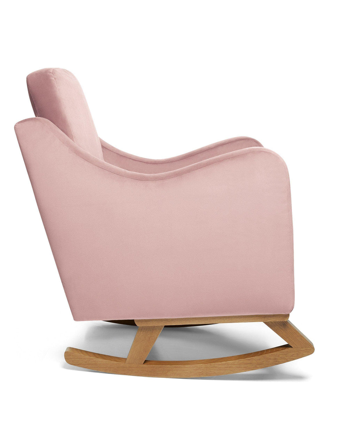 Bowdon Nursing Chair Blush Velvet Nursery Furniture Mamas