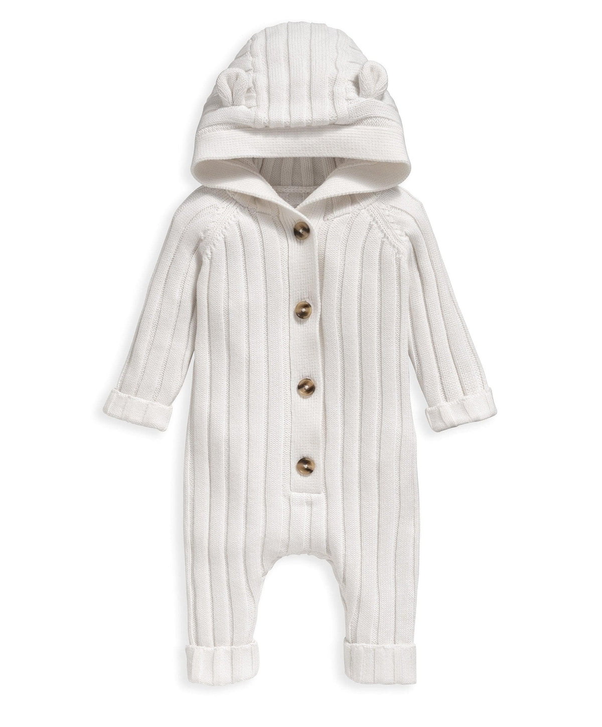 Chunky Knit Rib Romper | Baby Clothing – Mamas & Papas UK